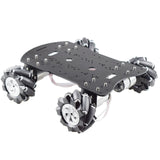 10kg (22lbs) Mecanum Wheelbase with motors and encoders