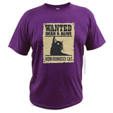 Wanted Dead And Alive Schrodinger Cat T-shirt