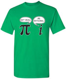 Get Real/Be Rational Pi T-Shirts